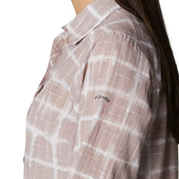 🆕Columbia Women's Camp Henry II Tunic, Mauve Vapor to Dye for Print, X-Large... - Picture 3 of 5